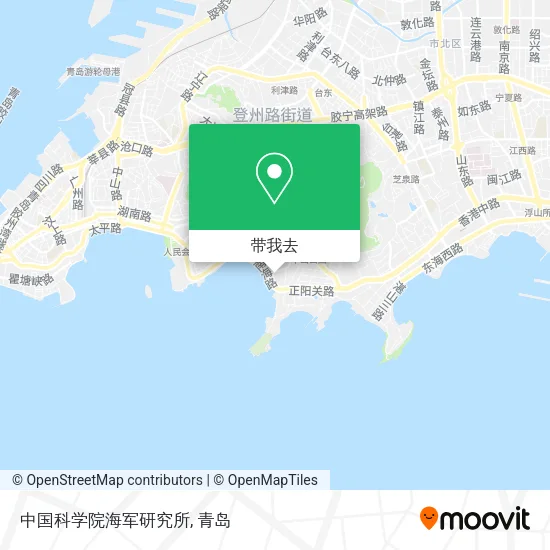 中国科学院海军研究所地图