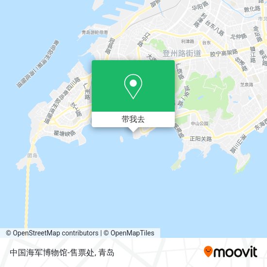中国海军博物馆-售票处地图