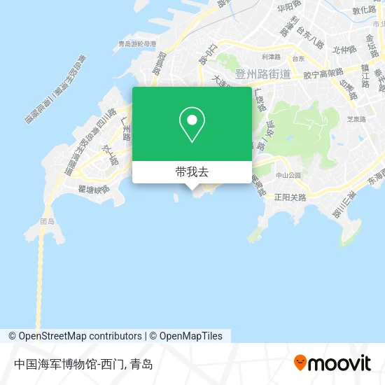 中国海军博物馆-西门地图