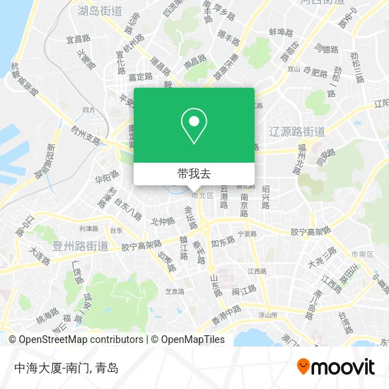 中海大厦-南门地图
