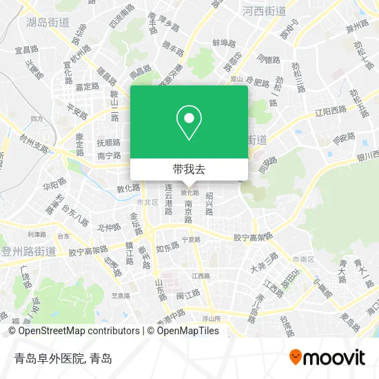 青岛阜外医院地图