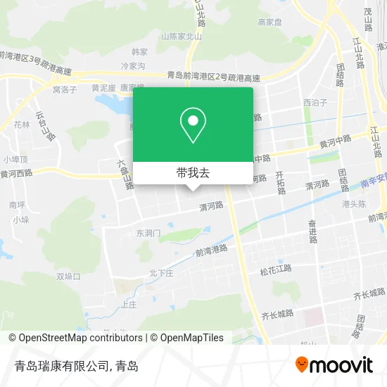 青岛瑞康有限公司地图