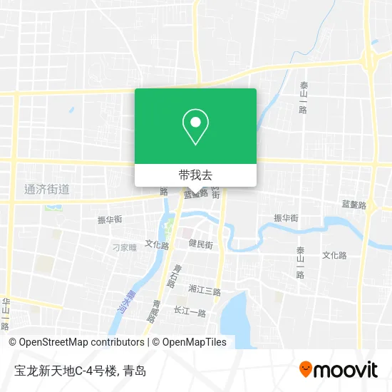 宝龙新天地C-4号楼地图