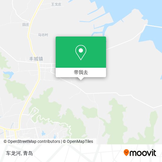 车龙河地图