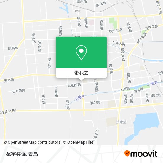 馨宇装饰地图