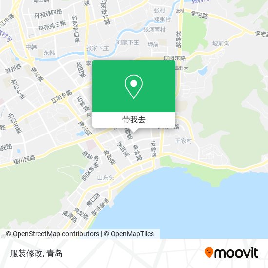 服装修改地图
