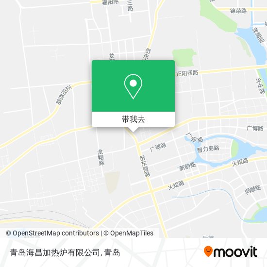青岛海昌加热炉有限公司地图