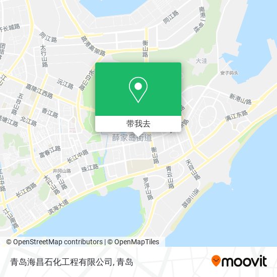 青岛海昌石化工程有限公司地图