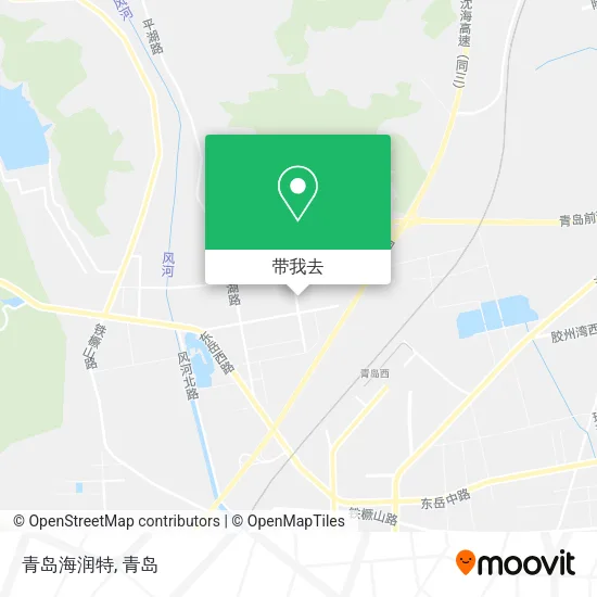 青岛海润特地图