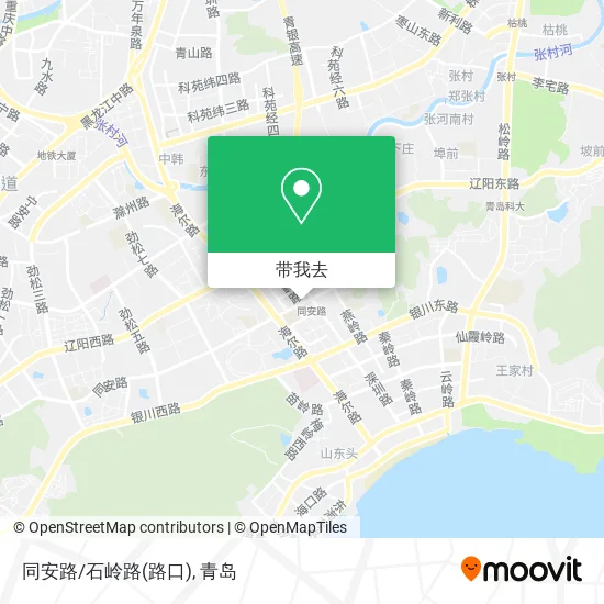 同安路/石岭路(路口)地图