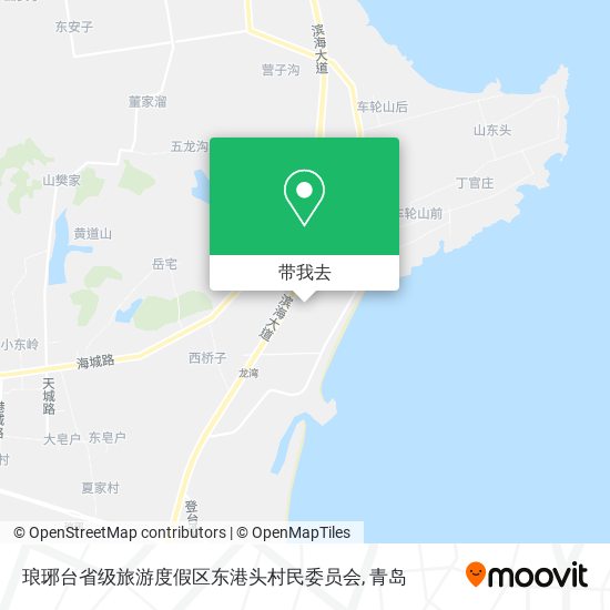 琅琊台省级旅游度假区东港头村民委员会地图
