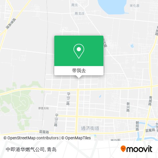 中即港华燃气公司地图