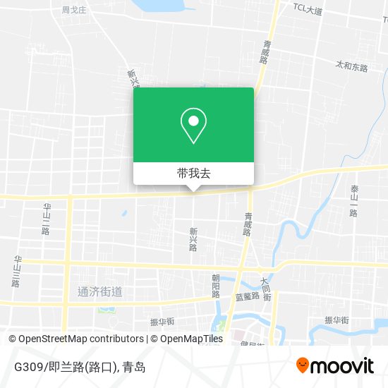 G309/即兰路(路口)地图