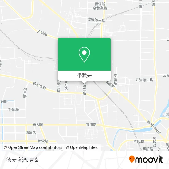 德麦啤酒地图