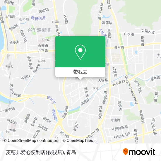 麦穗儿爱心便利店(俊骏店)地图