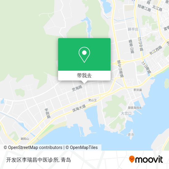 开发区李瑞昌中医诊所地图
