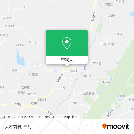 大村前村地图