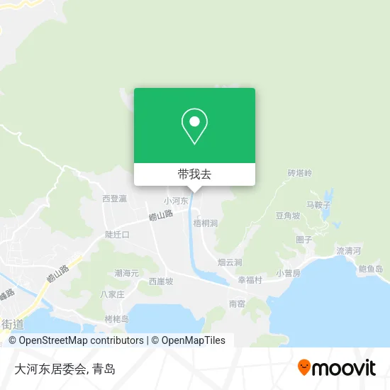 大河东居委会地图