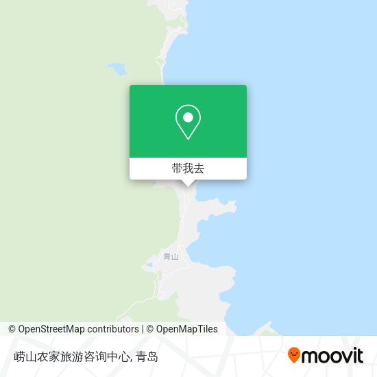 崂山农家旅游咨询中心地图