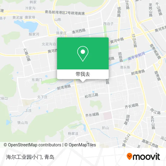 海尔工业园小门地图
