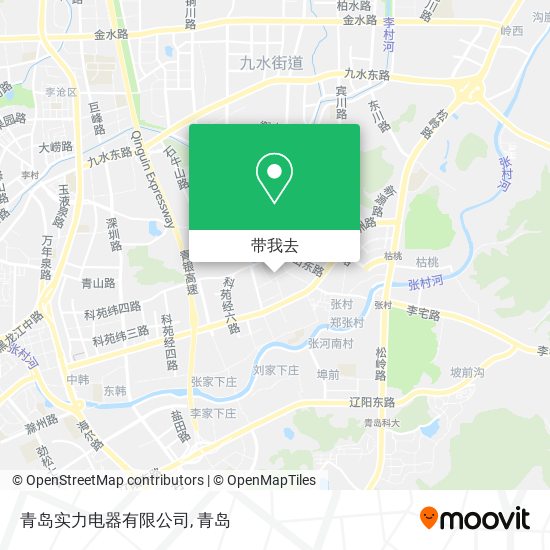 青岛实力电器有限公司地图