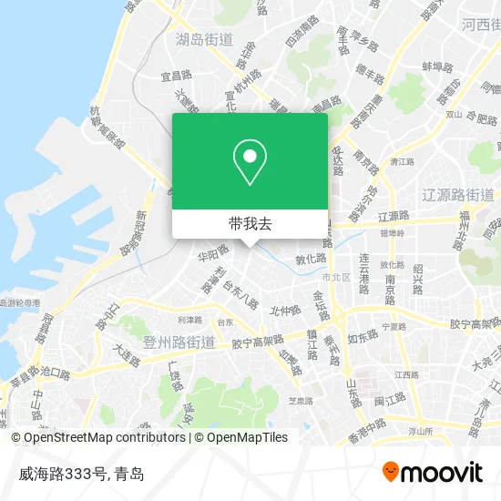 威海路333号地图
