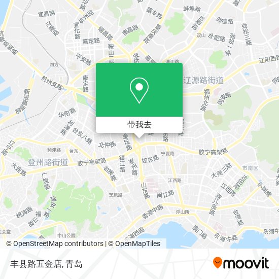 丰县路五金店地图