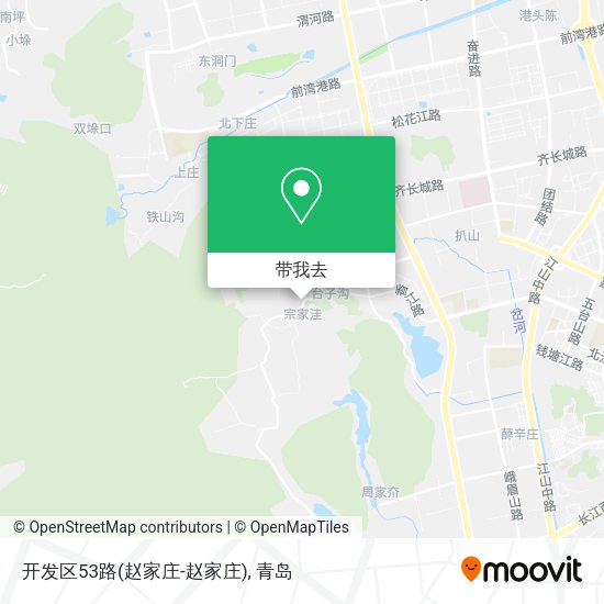 开发区53路(赵家庄-赵家庄)地图