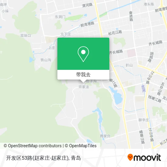 开发区53路(赵家庄-赵家庄)地图