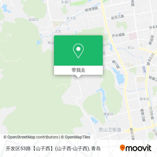 开发区53路【山子西】(山子西-山子西)地图