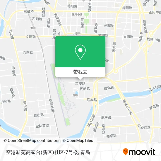 空港新苑高家台(新区)社区-7号楼地图