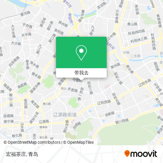宏福茶庄地图