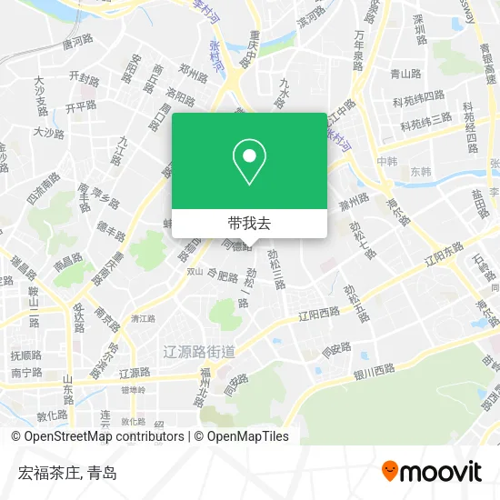 宏福茶庄地图