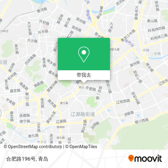 合肥路196号地图