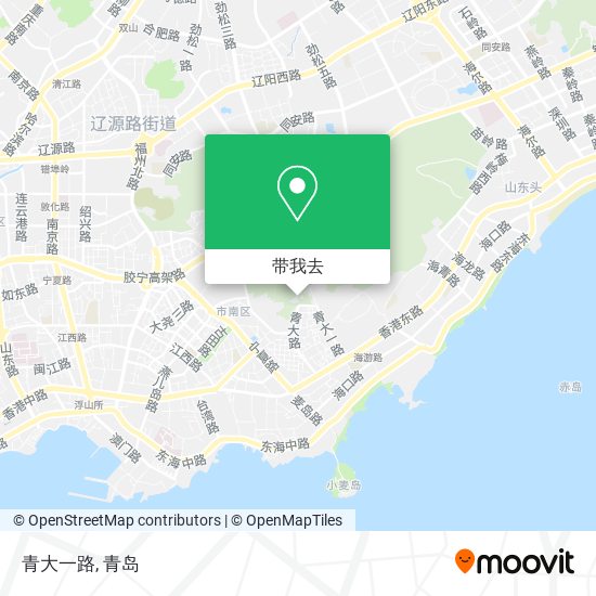 青大一路地图