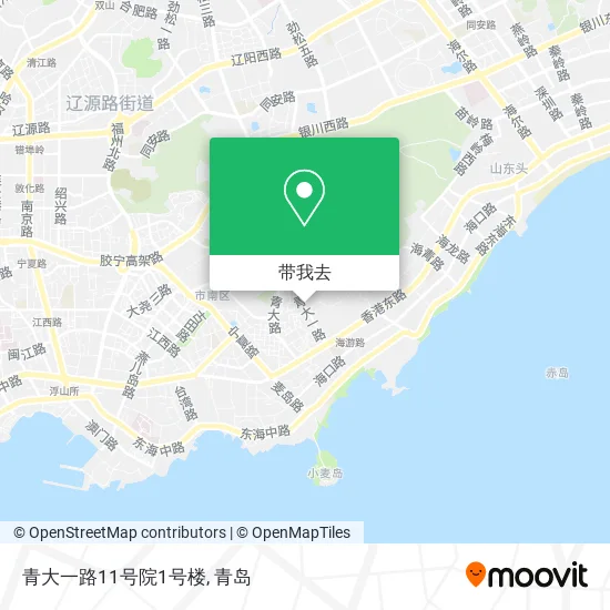 青大一路11号院1号楼地图