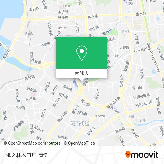 俄之林木门厂地图