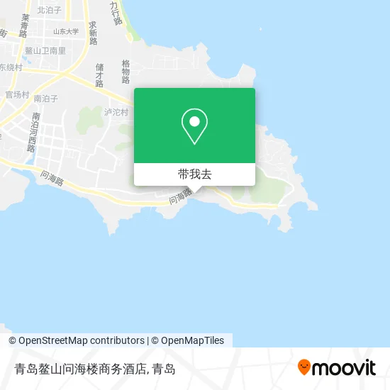 青岛鳌山问海楼商务酒店地图