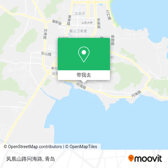 凤凰山路问海路地图