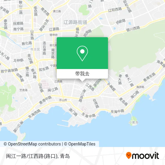 闽江一路/江西路(路口)地图