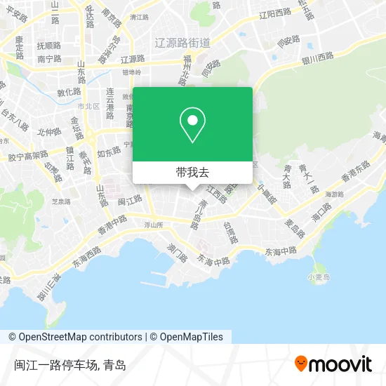 闽江一路停车场地图