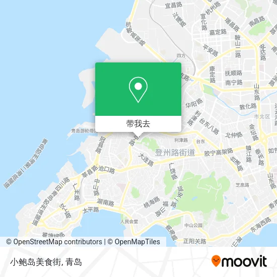 小鲍岛美食街地图
