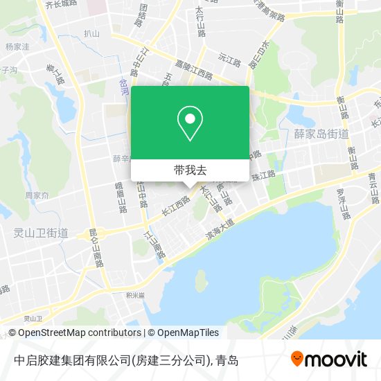 中启胶建集团有限公司(房建三分公司)地图