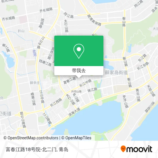 富春江路18号院-北二门地图