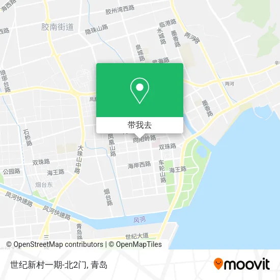 世纪新村一期-北2门地图