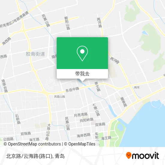 北京路/云海路(路口)地图