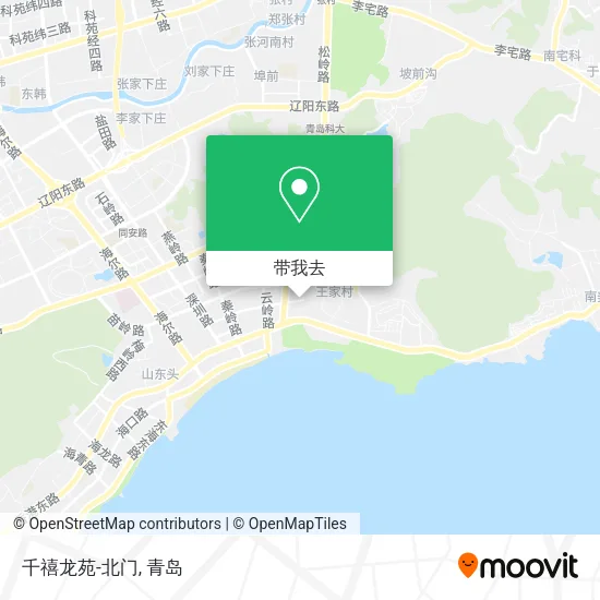 千禧龙苑-北门地图