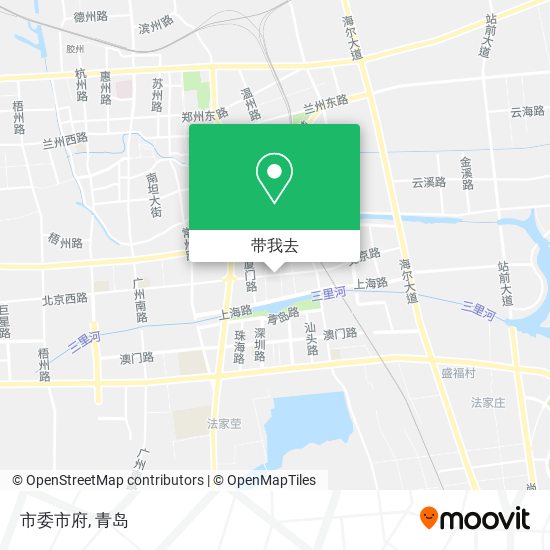 市委市府地图