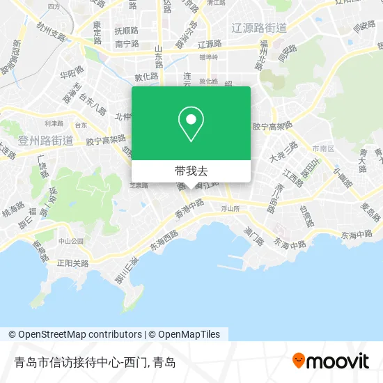 青岛市信访接待中心-西门地图
