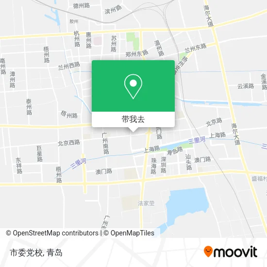 市委党校地图